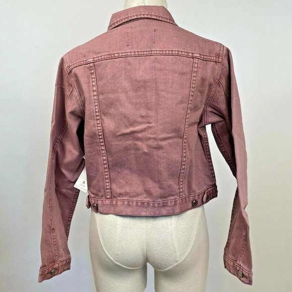 Obey Denim Jacket "Orchard" Mauve - Picture 4 of 7